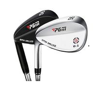 56/60Degree Left Handed Golf Sand Wedge, Men Women Golf Clubs Wedges, Lefthand Golf Pitching Chipping Wedge (Black,56D)
