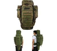 56-70L Tactical Backpack Nylon for Men,Tactical Duffle Bag,Airsoft Gun Bag,Soft Rifle Cases,Fishing Rod Bag,Cartridge Bag,Outdoor Hiking Camping Hunting Fishing Backpack Waterproof Gun Bag G