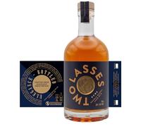 56% ABV PURE Double Barrel Aged Rum - 70cl | Two Distillates: Sugar Cane Molasses & Sugar Cane Honey | Aged In Hybrid American & French Oak Casks | Made in Northern England by Two Lasses Spirits