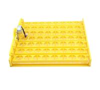 56 Egg Mini Incubator Hatcher Automatic Egg Turner with Motor | Boost hatching efficiency with this automatic egg turner for 56 eggs chicken duck quail eggs in a plastic mini incubator
