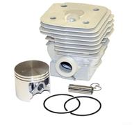 56 mm Cylinder Piston Kit Replacement for Chainsaw for 395 for 395Xp Models with OEM Number 503 99 39 71 for Maintaining Equipment Efficiency
