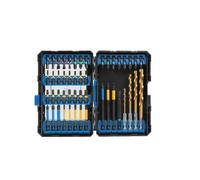 56 pcs. Impact Bits set with metal drill bits HT1S803 Hogert