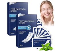 56 PCS Tooth Whitening Strip, Tooth Whitening Strip, Non-Sensitive Formula, Can Correct Teeth Color, Teeth Stain Remover for a Radiant Brighten & Whiter Smile