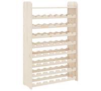 (56 piece) vidaXL Wine Rack with Top Board Wine Shelf Wine Bottle Holder Solid Wood Pine