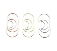 56 Pieces Heart Shape Design Paper Clips Compacts Binders Organizers Filing Solution for School Use Heart Shaped Paper