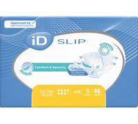 56 x iD Slip Extra Plus | Small | Unisex Incontinence Slips | 4 Packs of 14