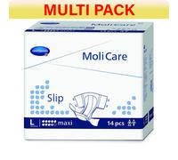 56 x MoliCare Slip Maxi with waterproof PE backing - Large- 1 Pack of 14