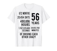 56 Years Married Funny 56th Wedding Anniversary T-Shirt