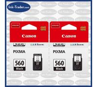 560 Black Twin Pack - For Canon PIXMA Printers