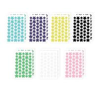 560 Pcs Star Face Pimple Patches 14Sheets 7 Colors Acne Star Spot Patches Spot Stickers for Face Treatment Absorbing Cover Invisible for Fast Acting Skincare