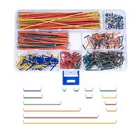 560 PcsJumper Wire Kit, 14 Lengths Assorted Breadboard Jumper Wire Cable, Preformed U-shape Solderless Male to Male Jumper Wires Prototyping Breadboard