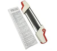 56057504305 Chainsaw Chain Sharpener Compatible with Sti-hl (White and Orange, 5.2mm)