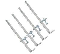 560mm Brick Laying Sliding Profile Clamp Holder Fastener Corner Wall Clamps 4pc