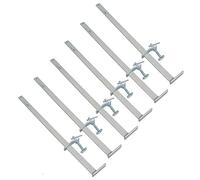 560mm Brick Laying Sliding Profile Clamp Holder Fastener Corner Wall Clamps 6pc
