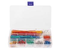 560Pcs Breadboard Jumper Wires Kit, 14 Lengths PCB Solderless Flexible Jumper Cable U-Shaped Male to Male Connectors for Breadboard Prototyping