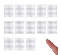 560Pcs Glue Dots, Double Sided Sticky Pads, Transparent Non-Tracking White Tack Non Marking Walls, Museum Putty for Wall Picture Hanging, For Home Office Decorating