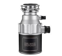 560W Food Waste Disposal Unit For Sink with Turbo Boosting, 3/4 HP 3400RPM Under Sink Garbage Disposal 1.2L for Kitchen