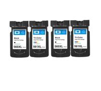 560XL 561XL PG560 CL561 XL Ink Cartridges Compatible With Select Printers Including TS5350 TS7450 TS5351 TS5352 TS5353 TS7451 Models Replacement For PG-560 CL-561 Cartridges(2Pack BK 2Pack Color)