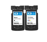 560XL 561XL PG560 CL561 XL Ink Cartridges Compatible With Select Printers Including TS5350 TS7450 TS5351 TS5352 TS5353 TS7451 Models Replacement For PG-560 CL-561 Cartridges(1Pack BK 1Pack Color)