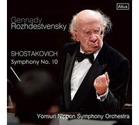 第562回 定期演奏会 / ショスタコーヴィチ : 交響曲 第10番 (Shostakovich : Symphony No.10 / Gennady Rozhdestvensky | Yomiuri Nippon Symphony Orchestra) [CD] [国内プレス] [日本語帯解説付]