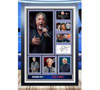 (562) Tom Jones Music Legend Signed Framed Autograph Signature A4 (21 X 297 CM) Art Work Wall Art Display (REPRINT) #####