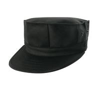 5632 Black Poly/cotton Marine Corps Cap No Emblem (Large)