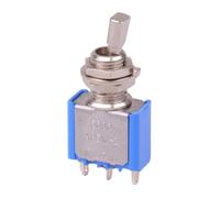 5636A-12 APEM Short Flat Lever On-On Miniature Toggle Switch SPDT
