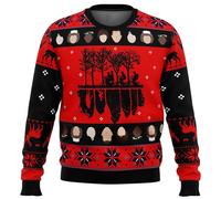 (5645, L) Stranger Things Ugly Christmas Sweater Christmas Sweater Gift Santa Claus Pullover Men 3d Sweatshirt And Top Autumn And Winter C