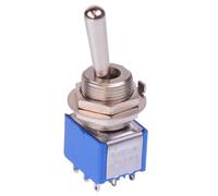 5656MA24 APEM On-On 11.9mm Miniature Toggle Switch 3PDT 4A 30VDC