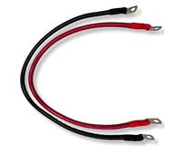 567 INDUSTRIAL TECHNOLOGY GROUP 567ITG 6 AWG 1.5 ft Battery Cable with 5/16" Lugs - Flexible Battery-to-Switch/Bus Bar Lead - Trucks/SUVs, RV/Van, Boat, Home Solar Charge Controller
