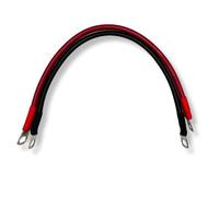 567ITG 6 AWG 4 ft Battery Cable with 3/8" Lugs - High-Draw Charging/Distribution Cable - RV House Loads, Boat Electronics, Small Trolling Motor, Home Inverter