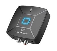 56981 BT transceiver black jack 3.5 mm female, RCA, USB C female QOLTEC