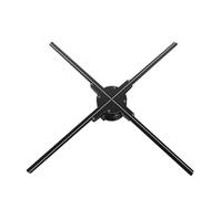 56cm 3D Fan 576LED Holographic Projector Fan Hologram Advertising Light Advertising Machine Holographic Image And Video