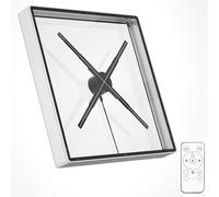 56cm 3D Fan Hologram Projector Integrated Machine Wifi LED Sign Holographic Lamp Player with Cover Advertising Display Light