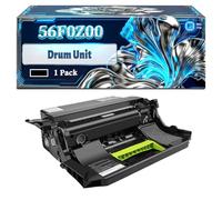 56F0Z00 Drum Unit Compatible for Lexmark MS321dn MS421dn MS421dw MS521dn MS621dn MS622de Printers, With Chip Large Capacity 60000 Pages (1 Pack Black)