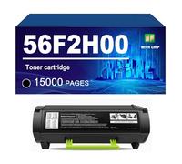 56F2H00 Toner Cartridge Compatible For Lexmark MS321dn MX321adw MX321adn MS421dn MS421dw MX421ade MS521dn MX521ade MX521de MX522adhe MS621dn MS622de MX622adhe MX622ade,Black-1 PACK