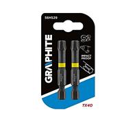 56H529 bit Torx® TX40 L. total: 50 mm mounting: 1/4" (E6.3 mm) 2 pieces GRAPHITE