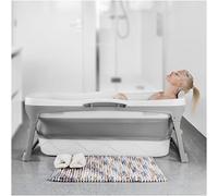 56IN Large Foldable Bathtub for Adults, Baths, Shower Bath