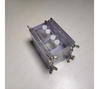 56ml Reactor Electrolysis Fermentation Fuel Cell Box -Sandwich Proton Membrane Reactor
