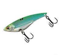 56mm Metal Sinking VIB Lure Featuring Balanced Weight Integration for Seamless Transition from Cast to Swim Phase (blue green)