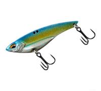 56mm Metal Sinking VIB Lure Featuring Balanced Weight Integration for Seamless Transition from Cast to Swim Phase (gold blue)