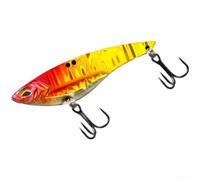 56mm Metal Sinking VIB Lure Featuring Balanced Weight Integration for Seamless Transition from Cast to Swim Phase (gold red)