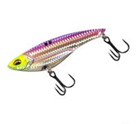 56mm Metal Sinking VIB Lure Featuring Balanced Weight Integration for Seamless Transition from Cast to Swim Phase (purple yellow)