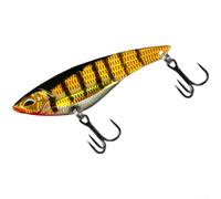 56mm Metal Sinking VIB Lure Featuring Balanced Weight Integration for Seamless Transition from Cast to Swim Phase (gold black)