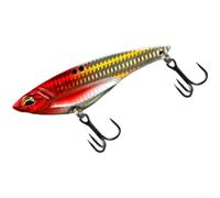 56mm Metal Sinking VIB Lure Featuring Balanced Weight Integration for Seamless Transition from Cast to Swim Phase (yellow red)