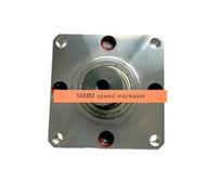56mm Planet Gear Speeder Increaser PLS56 Square Fl.an.ge Input 15mm Shaft Diameter 1:3.6 Reducer