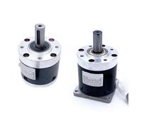 56MM Planetary Reducer Gearbox For DC/Step electronic starter High Torque DIY Reduction Gear Box (PLG56-2 Series) TOOL PARTS AUOQKQUT(Circular-8mm gear,1 ratio 18)