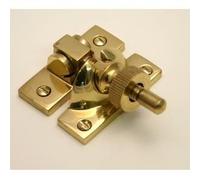 56mm Polished Brass Brighton Sash Fastener