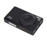 56MP Digital Camera, 4K Autofocus 16x Digital Zoom with Fill Light, Portable Vlogging Camera for Travel Wedding Graduation (Black)