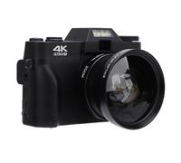 56MP Digital Camera, 4K HD Camera with 16X Digital Zoom, Rotating 3 inch Touchscreen, Lightweight Compact Camera